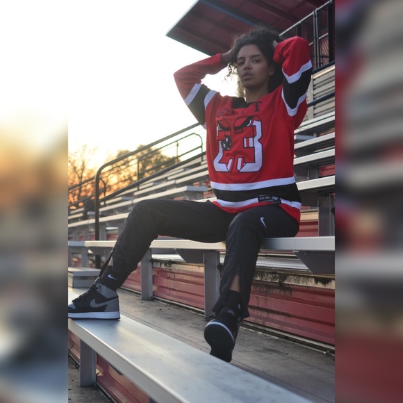 Reworked Goat Jordan Chicago Bulls 23 Jersey - Picture 3 of 5